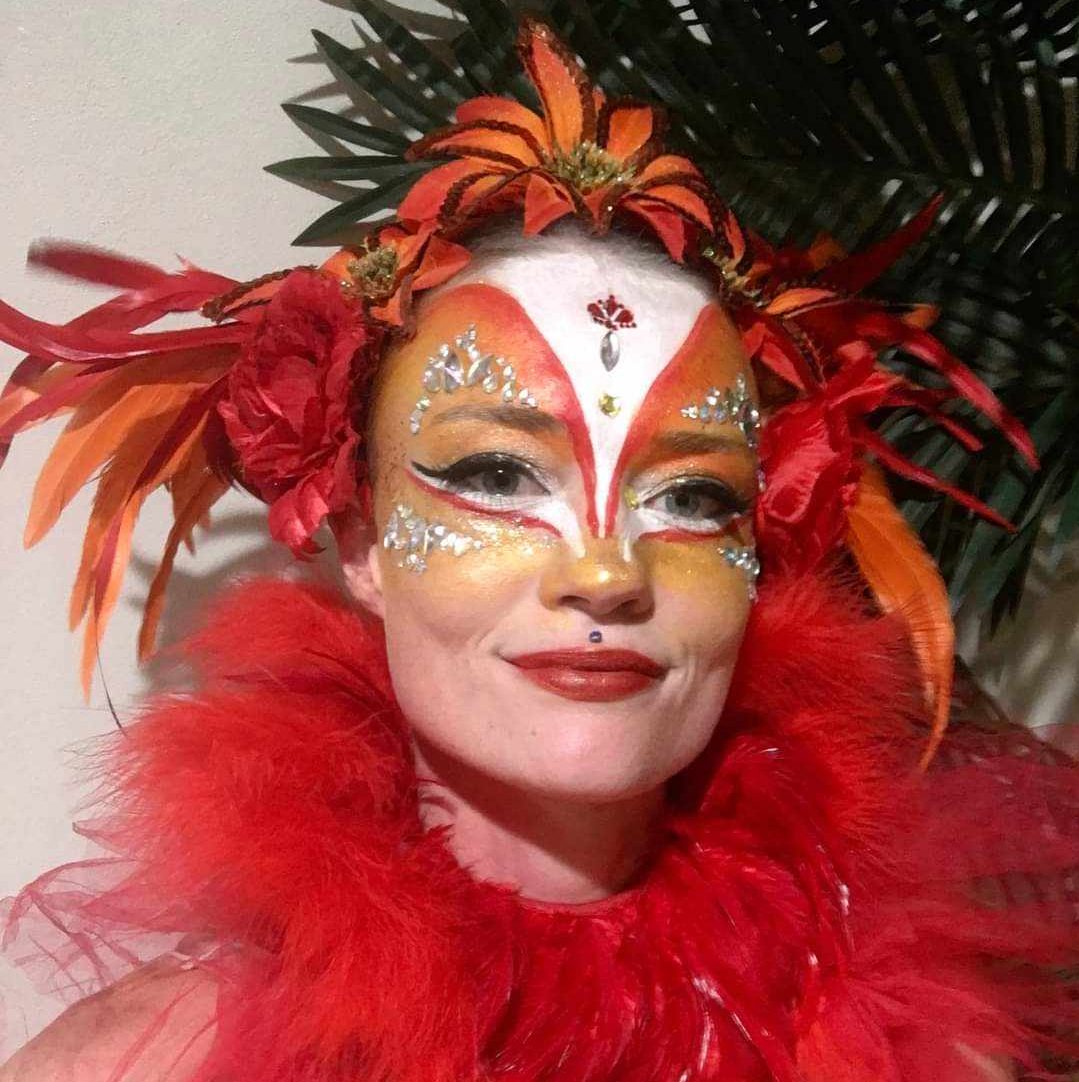 Lauren, performer, makeup, and costume artist